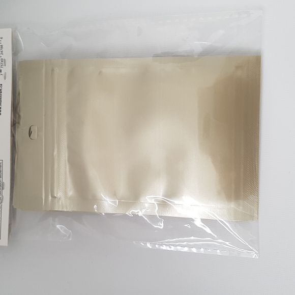 10 pcs Gold Bags Laminated Poly Pouches 3.1"x4.9"in - Picture 4 of 6